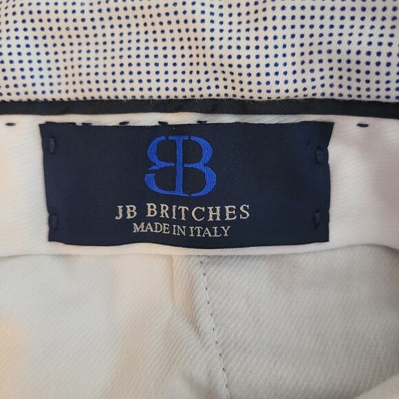 JB Britches Men’s 38 Brown Corduroy Pants Made in Italy Cotton Dress Trousers - Picture 9 of 11